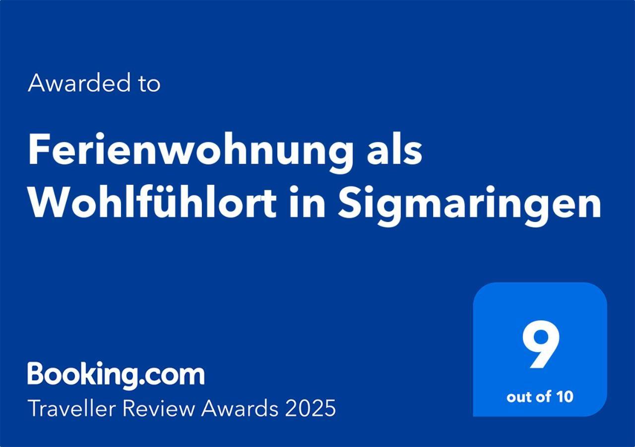 Ferienwohnung Als Wohlfuehlort In Sigmaringen Dış mekan fotoğraf